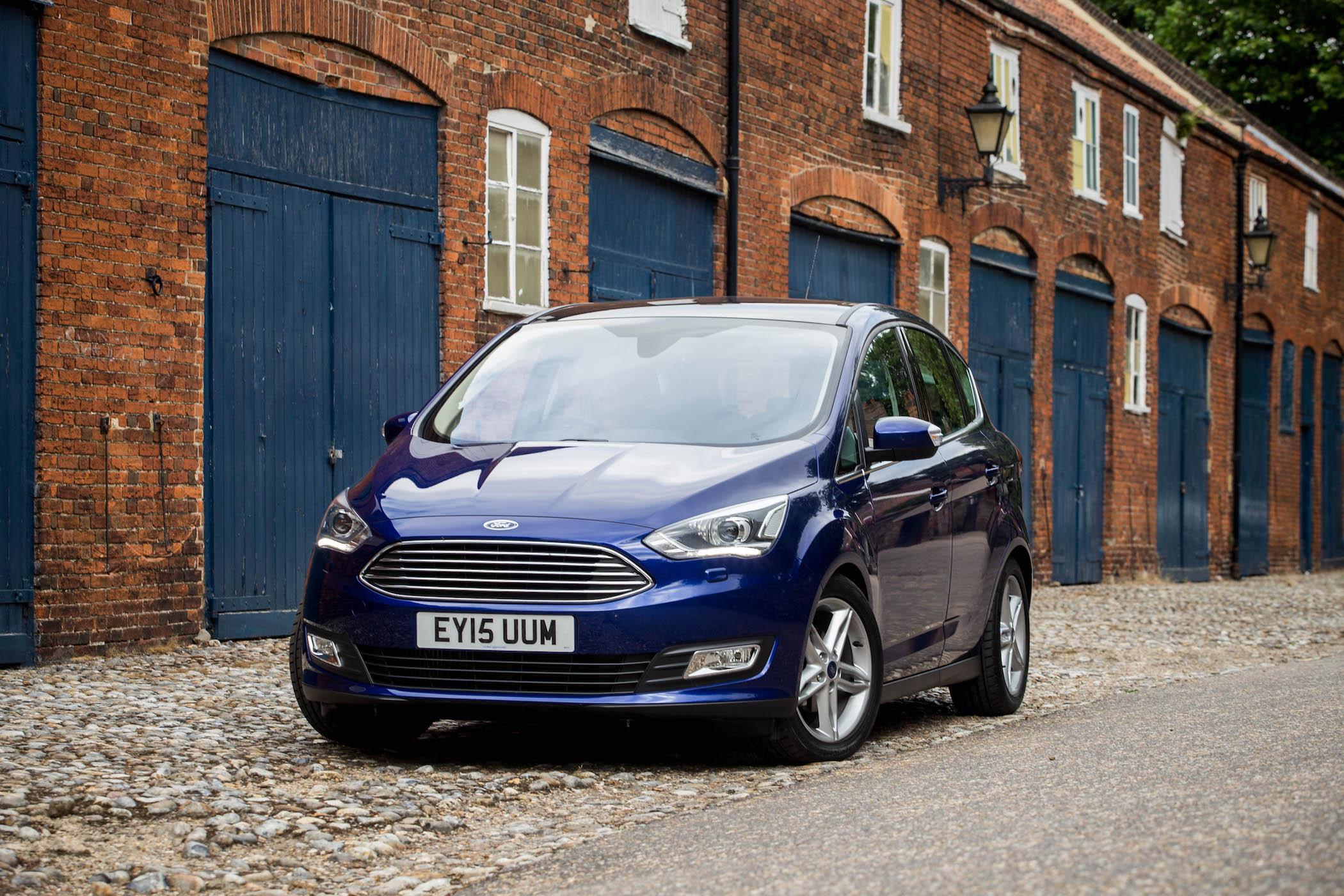 blue ford c-max
