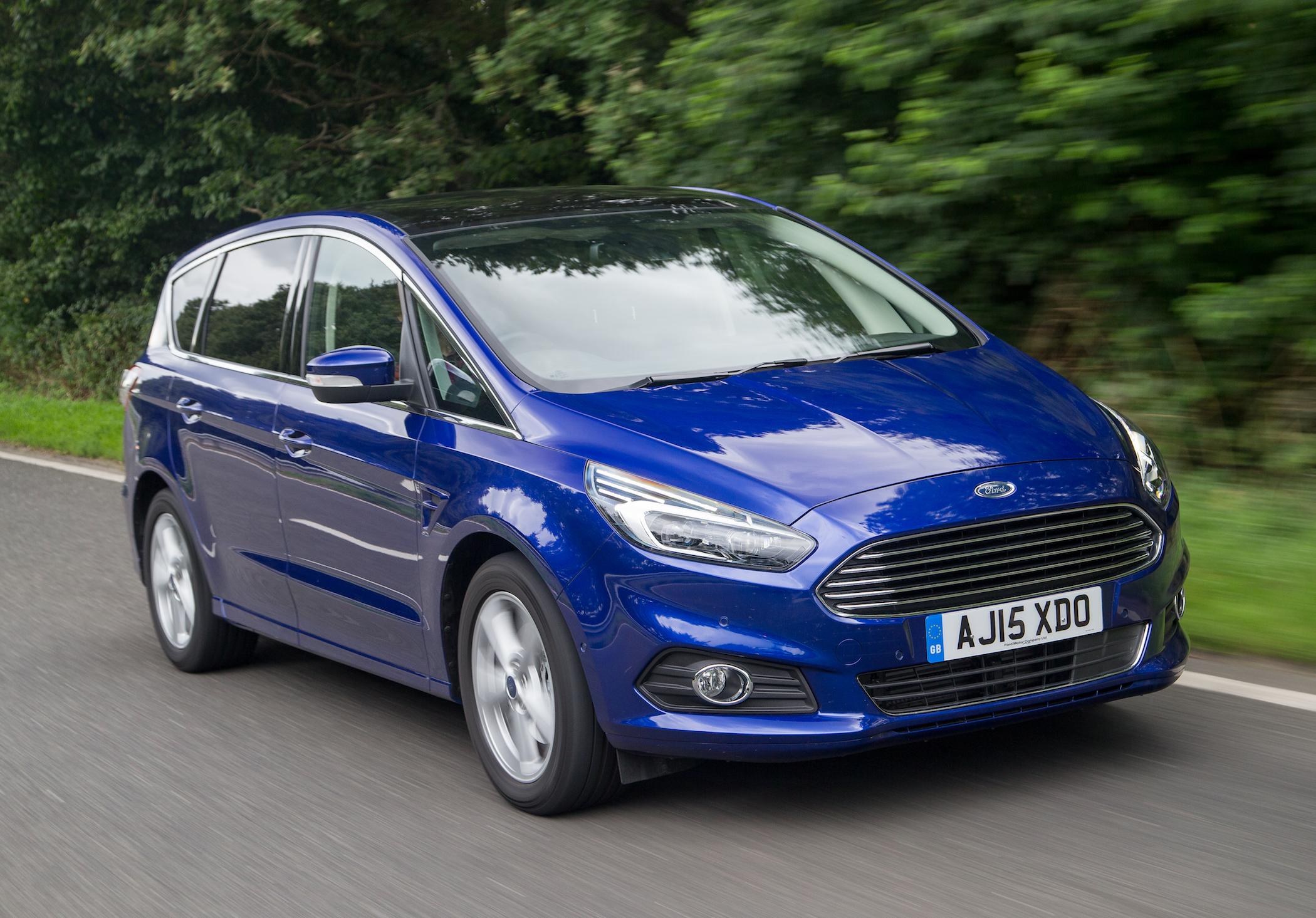 blue ford s-max